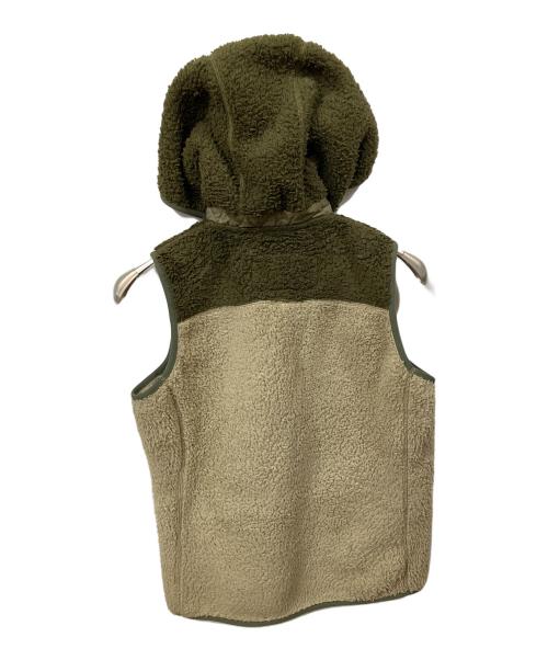 MARMOT（マーモット）Marmot (マーモット) ボアフリースベスト オリーブ×ベージュ オリーブ×ベージュ サイズ:Mの古着・服飾アイテム