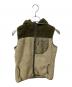Marmot（マーモット）の古着「ボアフリースベスト オリーブ×ベージュ」｜オリーブ×ベージュ