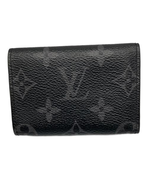 LOUIS VUITTON（ルイ ヴィトン）LOUIS VUITTON (ルイ ヴィトン) ディスカバリー・コンパクト ウォレット ブラック×グレーの古着・服飾アイテム