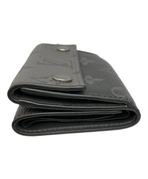 LOUIS VUITTON（ルイ ヴィトン）LOUIS VUITTON (ルイ ヴィトン) ディスカバリー・コンパクト ウォレット ブラック×グレーの古着・服飾アイテム