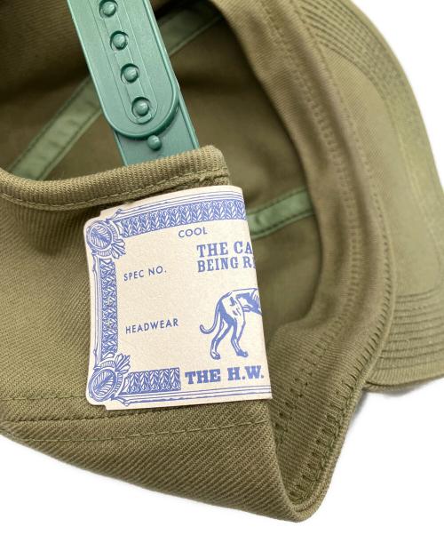 THE H.W.DOG&CO.（エイチダブリュードッグアンドコー）THE H.W.DOG&CO. (エイチダブリュードッグアンドコー) キャップ オリーブ グリーンの古着・服飾アイテム