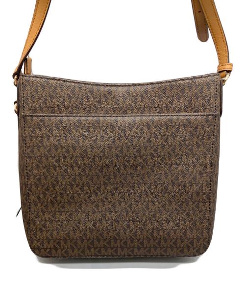 MICHAEL KORS（マイケル・コース）MICHAEL KORS (マイケルコース) ラージショルダーバッグ ブラウンの古着・服飾アイテム