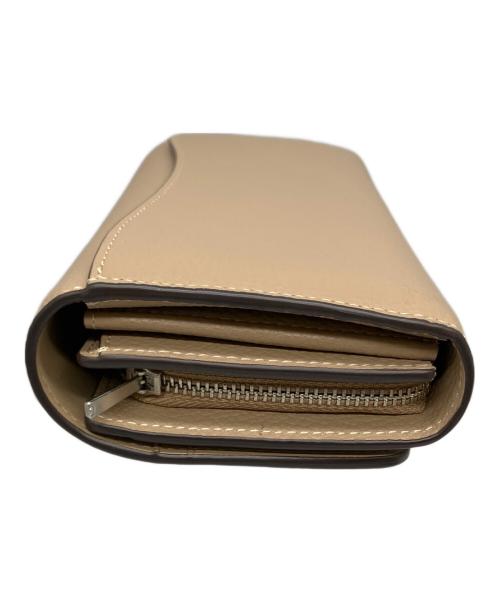 COACH（コーチ）COACH (コーチ) エッセンシャル フラップ ウォレット ベージュの古着・服飾アイテム