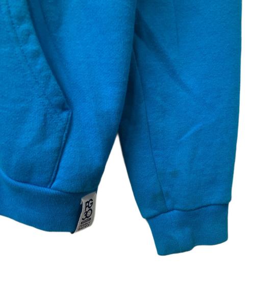 PEARLY GATES（パーリーゲイツ）PEARLY GATES (パーリーゲイツ) ロゴ入りジップパーカー ブルー ブルー サイズ:6の古着・服飾アイテム