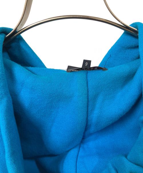 PEARLY GATES（パーリーゲイツ）PEARLY GATES (パーリーゲイツ) ロゴ入りジップパーカー ブルー ブルー サイズ:6の古着・服飾アイテム