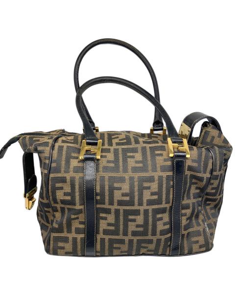 FENDI（フェンディ）FENDI (フェンディ) ズッカ ブラック×ブラウンの古着・服飾アイテム