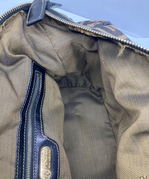 FENDI（フェンディ）FENDI (フェンディ) ズッカ ブラック×ブラウンの古着・服飾アイテム