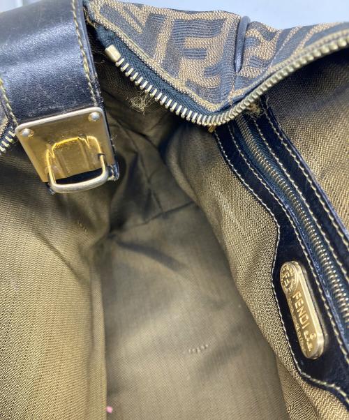 FENDI（フェンディ）FENDI (フェンディ) ズッカ ブラック×ブラウンの古着・服飾アイテム