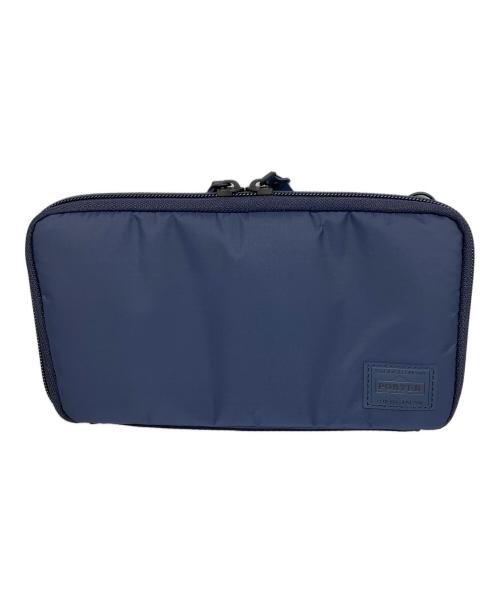 PORTER（ポーター）PORTER (ポーター) CAPE  2WAY TRAVEL ORGANIZER ネイビーの古着・服飾アイテム