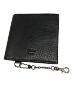 gentenゲンテン）の古着「ゴートレザーコインケース」｜ブラック