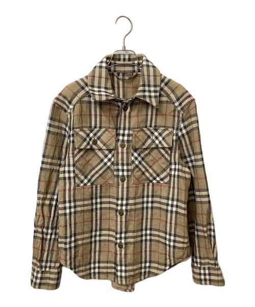 BURBERRY（バーバリー）BURBERRY (バーバリー) 長袖シャツ チェック ベージュ サイズ:Sの古着・服飾アイテム