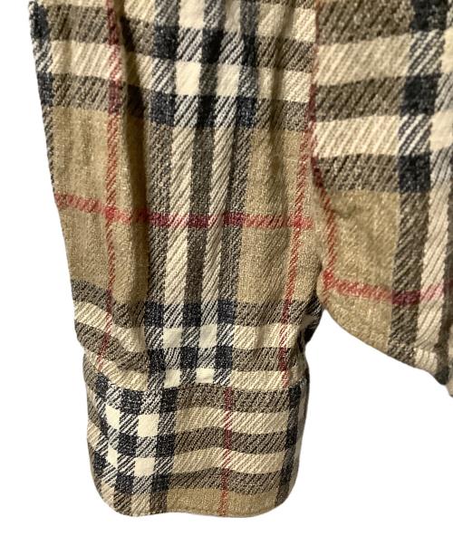 BURBERRY（バーバリー）BURBERRY (バーバリー) 長袖シャツ チェック ベージュ サイズ:Sの古着・服飾アイテム
