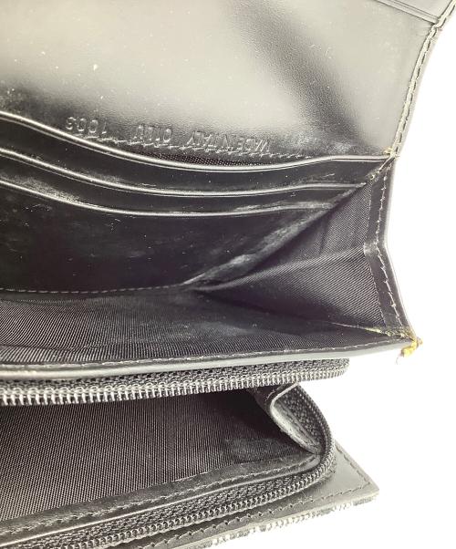 Christian Dior（クリスチャン ディオール）Christian Dior (クリスチャン ディオール) トロッター 2つ折り財布 ブラック×グレーの古着・服飾アイテム