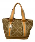 russetラシット）の古着「レジャーキャンバストートバッグ ベージュ」｜ベージュ