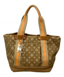 russet（ラシット）の古着「レジャーキャンバストートバッグ ベージュ」｜ベージュ