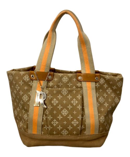 russet（ラシット）russet (ラシット) レジャーキャンバストートバッグ ベージュ ベージュの古着・服飾アイテム