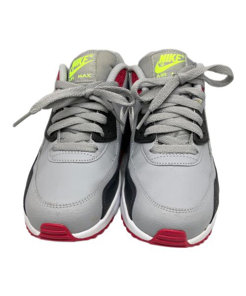 NIKE（ナイキ）NIKE (ナイキ) AIR MAX 90 LTR(GS) wolf grey グレー サイズ:24の古着・服飾アイテム