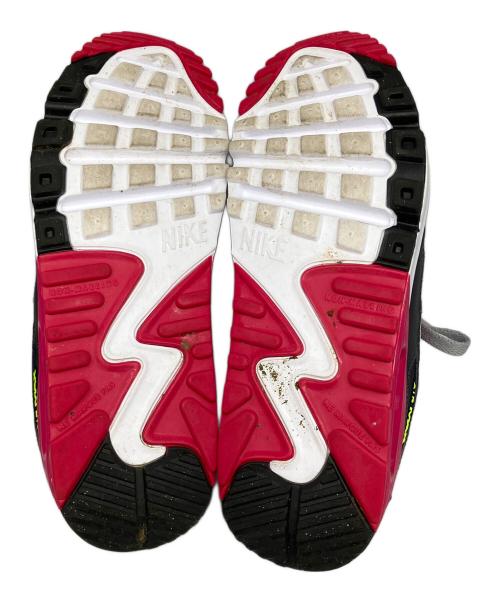 NIKE（ナイキ）NIKE (ナイキ) AIR MAX 90 LTR(GS) wolf grey グレー サイズ:24の古着・服飾アイテム