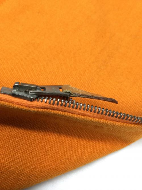 HERMES（エルメス）HERMES (エルメス) ボラボラポーチ　オレンジ オレンジの古着・服飾アイテム