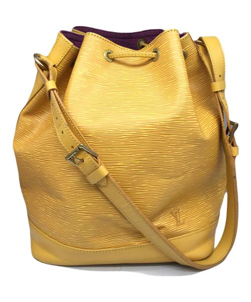 LOUIS VUITTON（ルイ ヴィトン）LOUIS VUITTON (ルイ ヴィトン) 巾着ショルダーバッグ　オレンジ オレンジの古着・服飾アイテム