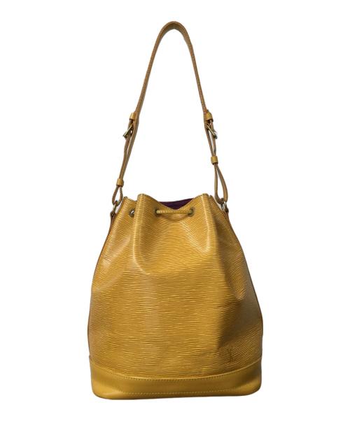 LOUIS VUITTON（ルイ ヴィトン）LOUIS VUITTON (ルイ ヴィトン) 巾着ショルダーバッグ　オレンジ オレンジの古着・服飾アイテム