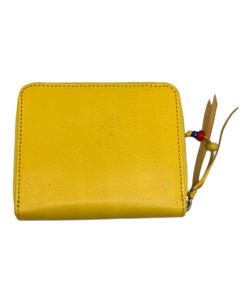 BRU NA BOINNE（ブルーナボイン）BRU NA BOINNE (ブルーナボイン) ガルーシャミドルウォレット イエローの古着・服飾アイテム