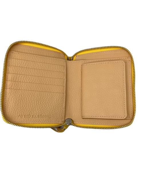 BRU NA BOINNE（ブルーナボイン）BRU NA BOINNE (ブルーナボイン) ガルーシャミドルウォレット イエローの古着・服飾アイテム