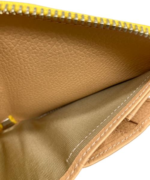 BRU NA BOINNE（ブルーナボイン）BRU NA BOINNE (ブルーナボイン) ガルーシャミドルウォレット イエローの古着・服飾アイテム