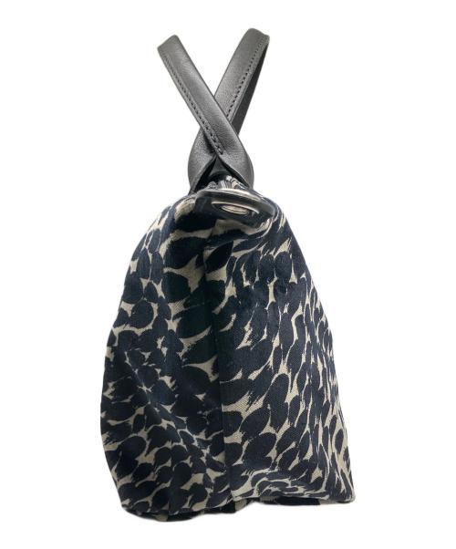 LONGCHAMP（ロンシャン）LONGCHAMP (ロンシャン) ル・プリアージュ ブラック×グレー ブラック×グレーの古着・服飾アイテム