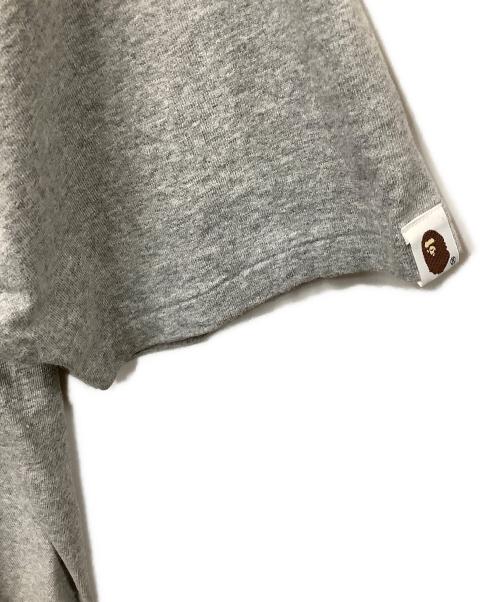 A BATHING APE（アベイシングエイプ）A BATHING APE (アベイシングエイプ) 半袖カットソー グレー グレー サイズ:Mの古着・服飾アイテム