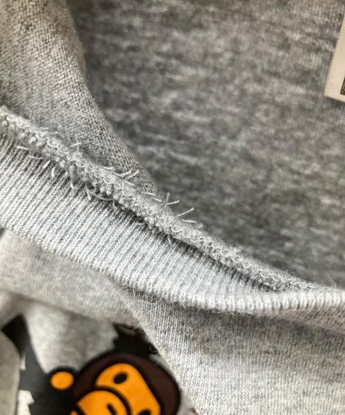 A BATHING APE（アベイシングエイプ）A BATHING APE (アベイシングエイプ) 半袖カットソー グレー グレー サイズ:Mの古着・服飾アイテム