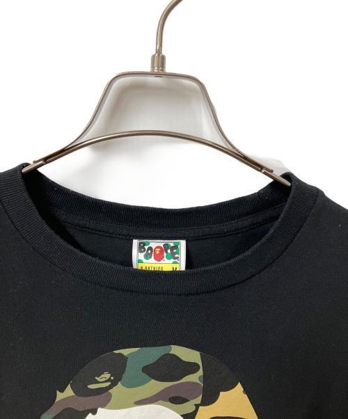 A BATHING APE（ア ベイシング エイプ）A BATHING APE (ア ベイシング エイプ) 1ST CAMO CRAZY BY BATHING APE TEE ブラック サイズ:Mの古着・服飾アイテム