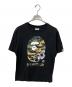 A BATHING APE（ア ベイシング エイプ）の古着「1ST CAMO CRAZY BY BATHING APE TEE」｜ブラック