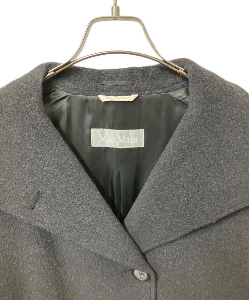 MaxMara（マックスマーラ）MaxMara (マックスマーラ) バージンウールコート グレー サイズ:42の古着・服飾アイテム