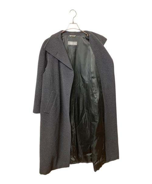 MaxMara（マックスマーラ）MaxMara (マックスマーラ) バージンウールコート グレー サイズ:42の古着・服飾アイテム