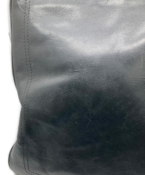 BALLY（バリー）BALLY (バリー) レザーショルダーバッグ ブラック ブラックの古着・服飾アイテム