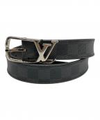 LOUIS VUITTONルイ ヴィトン）の古着「サンチュールネオグラム」｜ブラック