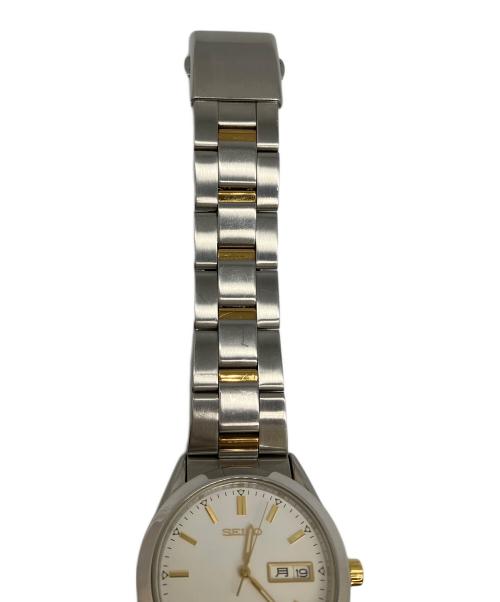 SEIKO（セイコー）SEIKO (セイコー) 腕時計 ホワイト ホワイトの古着・服飾アイテム