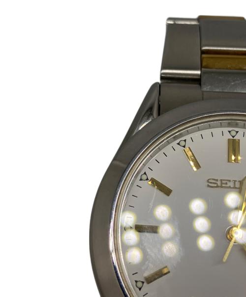 SEIKO（セイコー）SEIKO (セイコー) 腕時計 ホワイト ホワイトの古着・服飾アイテム