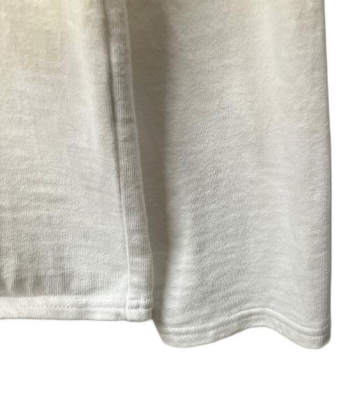 stussy（ステューシー）stussy (ステューシー) ロゴ長袖カットソー ホワイト サイズ:Mの古着・服飾アイテム