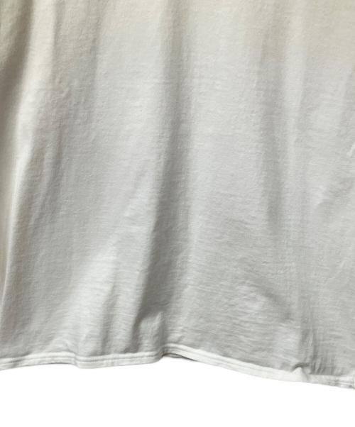 stussy（ステューシー）stussy (ステューシー) ロゴ長袖カットソー ホワイト サイズ:Mの古着・服飾アイテム