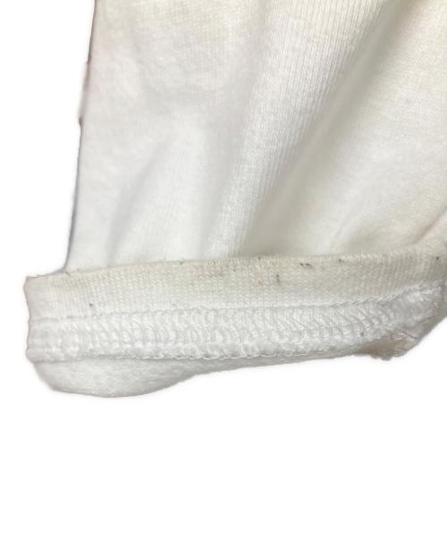 stussy（ステューシー）stussy (ステューシー) ロゴ長袖カットソー ホワイト サイズ:Mの古着・服飾アイテム