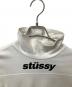 stussy (ステューシー) ロゴ長袖カットソー ホワイト サイズ:M：6000円