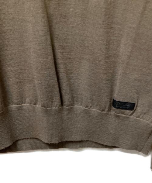 BLACK LABEL CRESTBRIDGE（ブラックレーベル クレストブリッジ）BLACK LABEL CRESTBRIDGE (ブラックレーベル クレストブリッジ) 薄手ニット ベージュ サイズ:M 未使用品の古着・服飾アイテム
