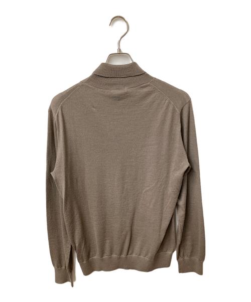 BLACK LABEL CRESTBRIDGE（ブラックレーベル クレストブリッジ）BLACK LABEL CRESTBRIDGE (ブラックレーベル クレストブリッジ) 薄手ニット ベージュ サイズ:M 未使用品の古着・服飾アイテム