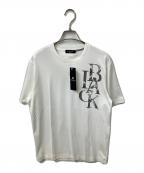 BLACK LABEL CRESTBRIDGEブラックレーベル クレストブリッジ）の古着「Tシャツ ホワイト」｜ホワイト