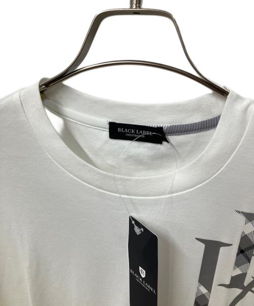 BLACK LABEL CRESTBRIDGE（ブラックレーベル クレストブリッジ）BLACK LABEL CRESTBRIDGE (ブラックレーベル クレストブリッジ) Tシャツ ホワイト ホワイト サイズ:M 未使用品の古着・服飾アイテム