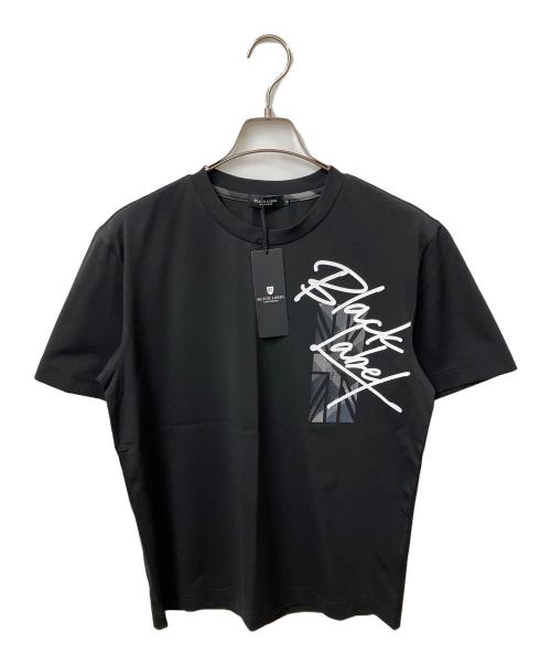 BLACK LABEL CRESTBRIDGE（ブラックレーベル クレストブリッジ）BLACK LABEL CRESTBRIDGE (ブラックレーベル クレストブリッジ) Tシャツ ブラック ブラック サイズ:M 未使用品の古着・服飾アイテム