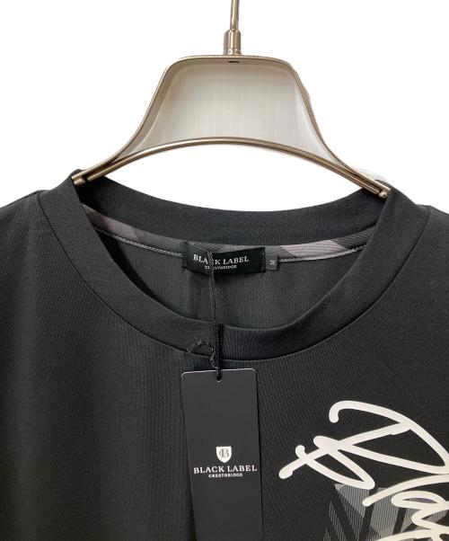 BLACK LABEL CRESTBRIDGE（ブラックレーベル クレストブリッジ）BLACK LABEL CRESTBRIDGE (ブラックレーベル クレストブリッジ) Tシャツ ブラック ブラック サイズ:M 未使用品の古着・服飾アイテム