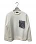 BLACK LABEL CRESTBRIDGE（ブラックレーベル クレストブリッジ）の古着「スウェットプルオーバー」｜ホワイト